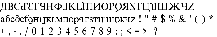 Kremlin Premier font