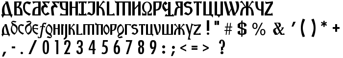 Kremlin Starets font
