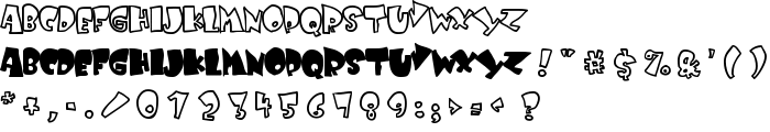 Kruffy font