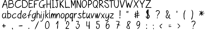 KurzetsType Regular font