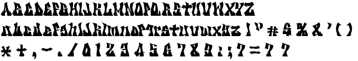 KZ GRAVItY font