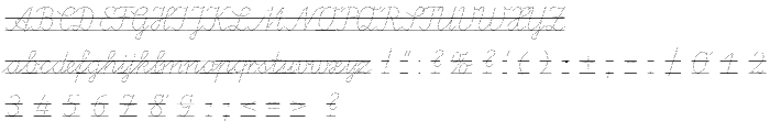 LA El 2 Italic font