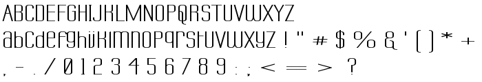 Labtop Unicase Superwide font