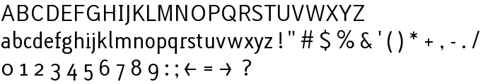 Lacuna Regular font