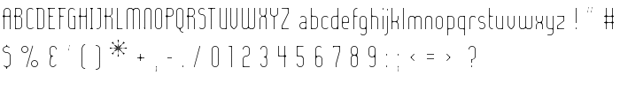 Lady Ice - Extra Light font