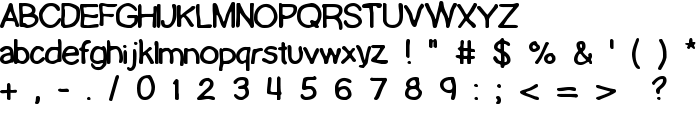 Lamebrain BRK font