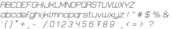 Lastwaerk light Oblique font