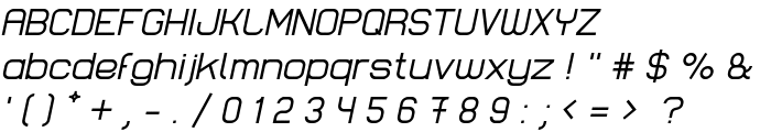 Lastwaerk regular Oblique font