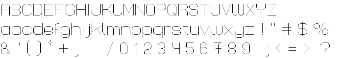 Lastwaerk thin font