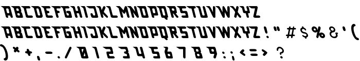 Lazerbeam surprise font