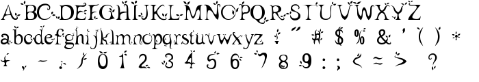 leaf1 font