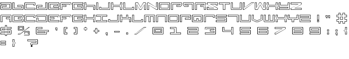 Legion Outline font