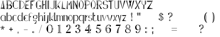 Lepinado Line font