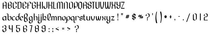 LesserConcern-Regular font