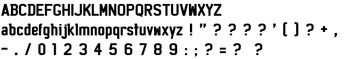 Licenz Plate font