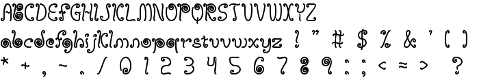 Licorice Strings BRK font