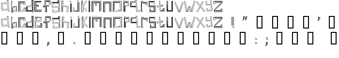 Linear font