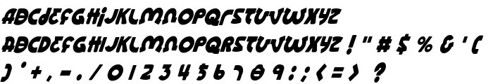 Lionel Condensed Italic font