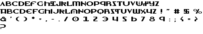 Lionheart Expanded font