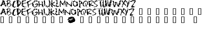 Lipstick Traces font