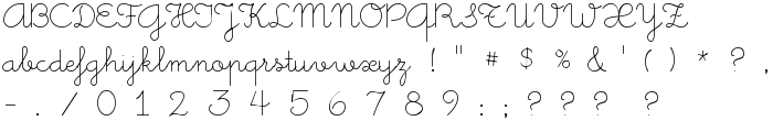 Little Days font