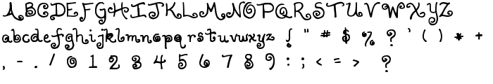 Lollipop font