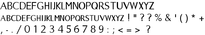 LongTime font