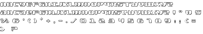 Lord of the Sith Shadow font