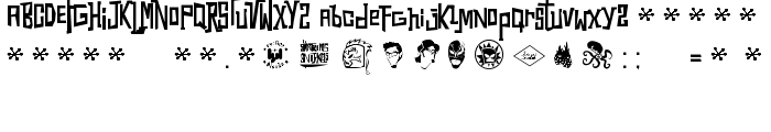 Los SnorksRegular font