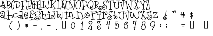 LoveLetters font