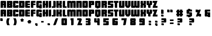 LowRider BB font