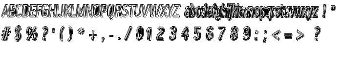 LowerMetal font