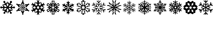 lpsnowflake font