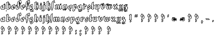 LT White Fang font