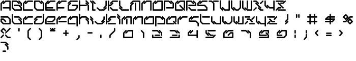 ltr-06:artcore font