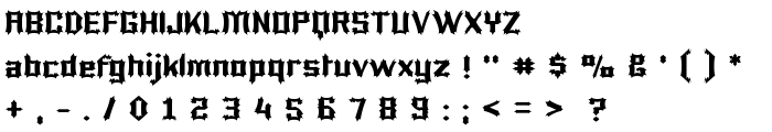 Luciferius font