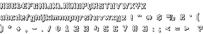 Luciferius Infernitus font