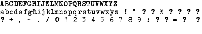 Aucznik 1303 font