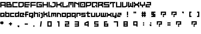 LVDC Common2 font