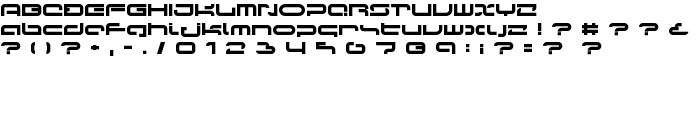 LVDC Papicon font