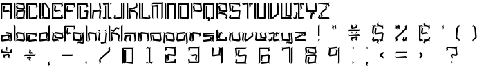 Lyneous BRK font