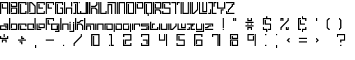 Lyneous Linear BRK font