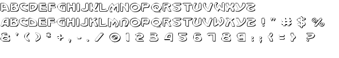 Machiavelli Shadow font