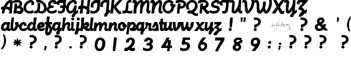 MachineScript font