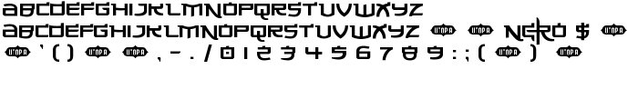 Made in China font