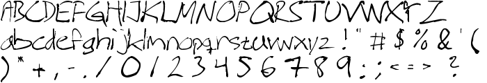 Magnus Handwriting font