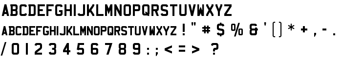 Mandatory font