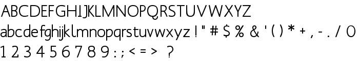 MankSans-Medium font