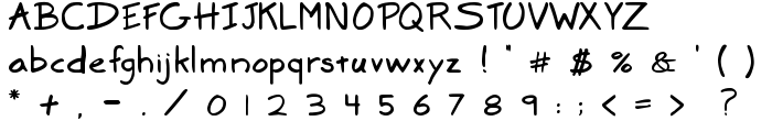 Marker SD font