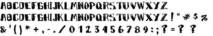 MarkyMarker font